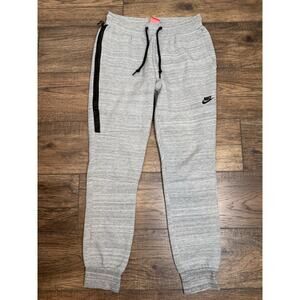 Nike Size M Tech Fleece Pants Jogger 1012 545343-065 Heather Gray